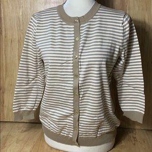 🆕 Isaac Mizrahi Knit Button Down Cardigan Size S
